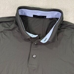 Greyson Polo Shirt Golf Performance Moisture Wicking Olive Green Mens‎ XL Preppy